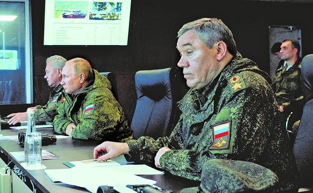 Putin releva otra vez al general jefe de las operaciones en Ucrania