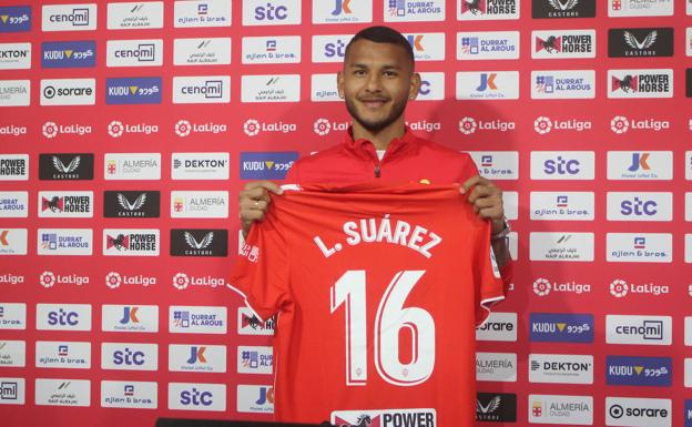 Luis Suárez viene a la UD Almería para ser feliz y cumplir retos