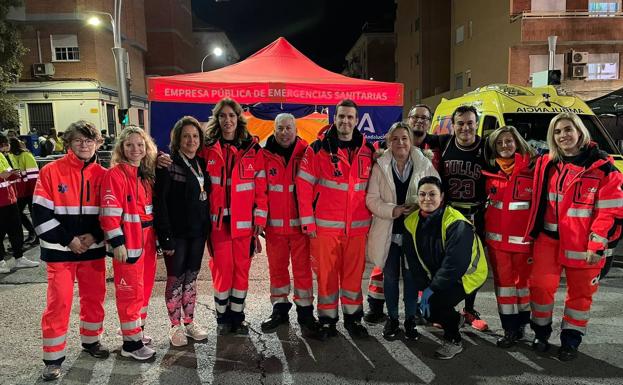 Hasta 41 personas fueron atendidas por el 061 en la San Antón