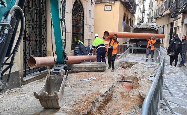 Comienzan las obras en Maestra, que deben acabar para Semana Santa