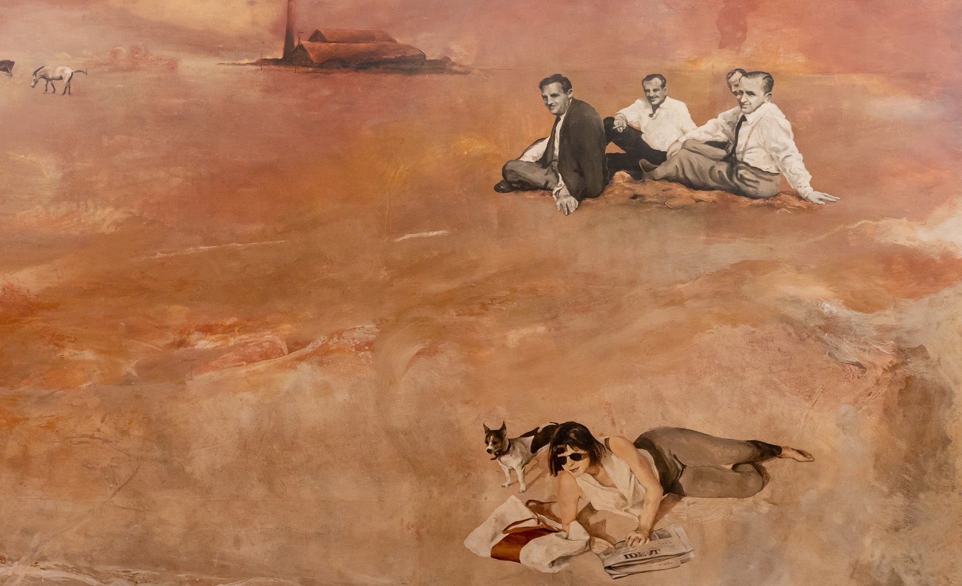 Los 'secretos' del mural de Juan Vida