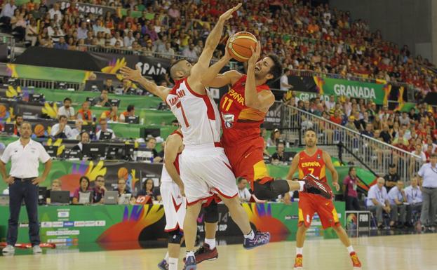 La selección española de baloncesto jugará en Granada contra Argentina y Canadá