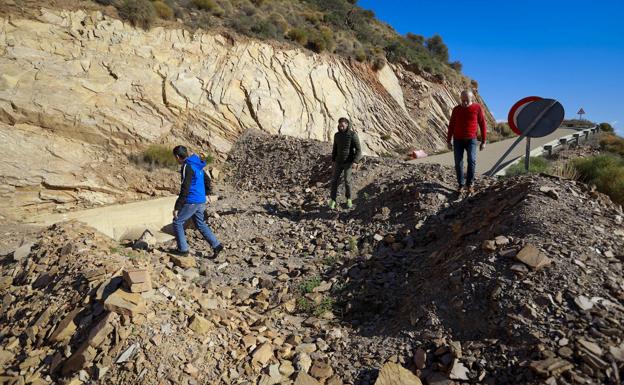 La carretera de 10 kilómetros entre Sorvilán y Los Yesos que lleva 20 años en obras