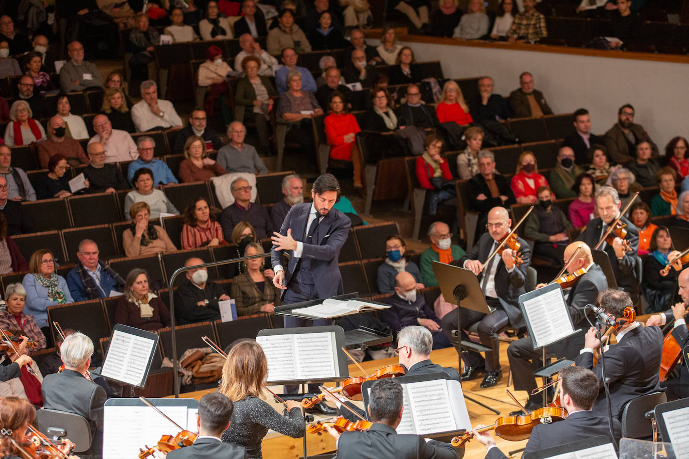 Schubert y Berio, tan lejos y tan cerca con la OCG