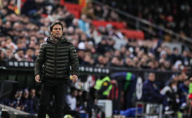 Rubi valora la actitud del Almería