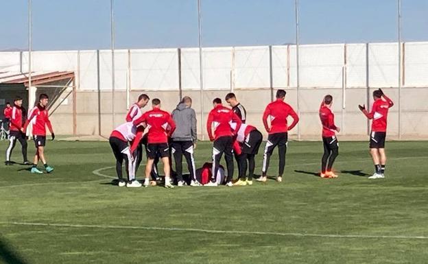 Antonio Puertas acaba lesionado el entrenamiento