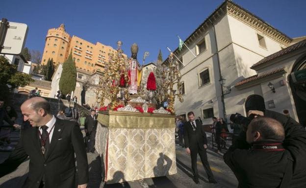 San Cecilio tampoco procesionará este año por las calles de Granada