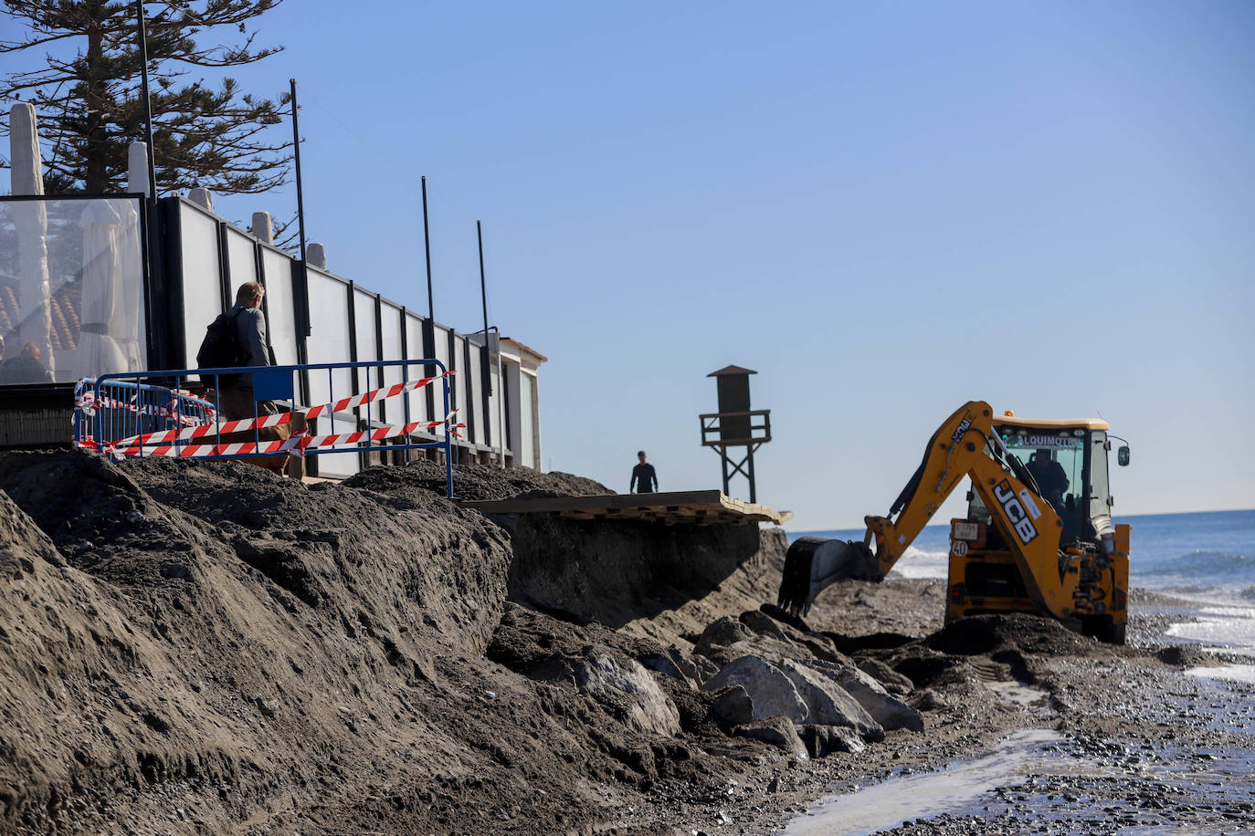 La destrucción de la costa