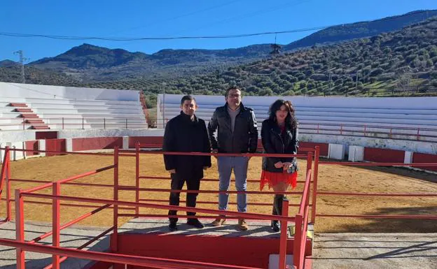 La Diputación invierte 43.000 euros en mejorar la plaza de toros de Génave