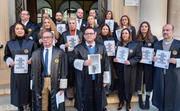 Concentración de los Letrados de la Administración de Justicia en la Audiencia