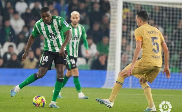 William Carvalho se perderá la visita del Betis a Almería tras ser sancionado con dos partidos