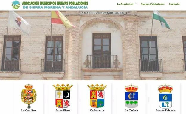 Los municipios de las Nuevas Poblaciones de Jaén y Andalucía ya difunden su marca y oferta en su web oficial