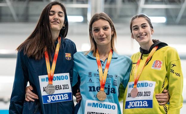 Oro de Una Stancev y bronce de José Luis Jiménez en el Nacional sub-23 de Antequera