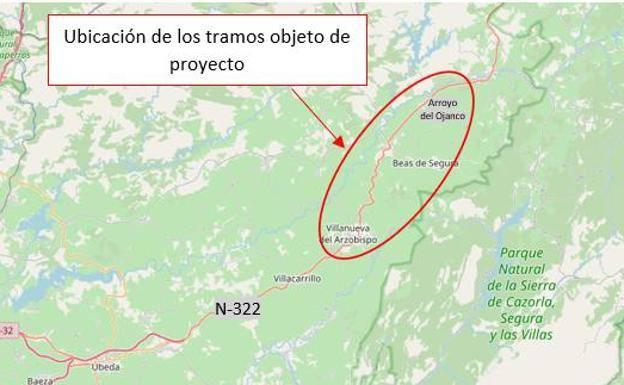 Los nuevos tramos de la A-32, con contrato para actualizar los proyectos