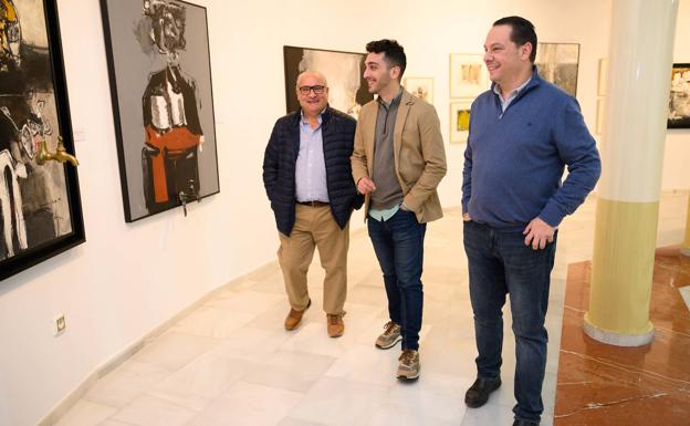 Los 'sudarios' de Pedro Segura Cano ya pueden contemplarse en el Museo de Arte Espacio 2