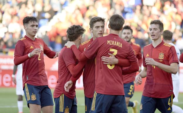 La selección española sub-21 se preparará para la Eurocopa en Almería