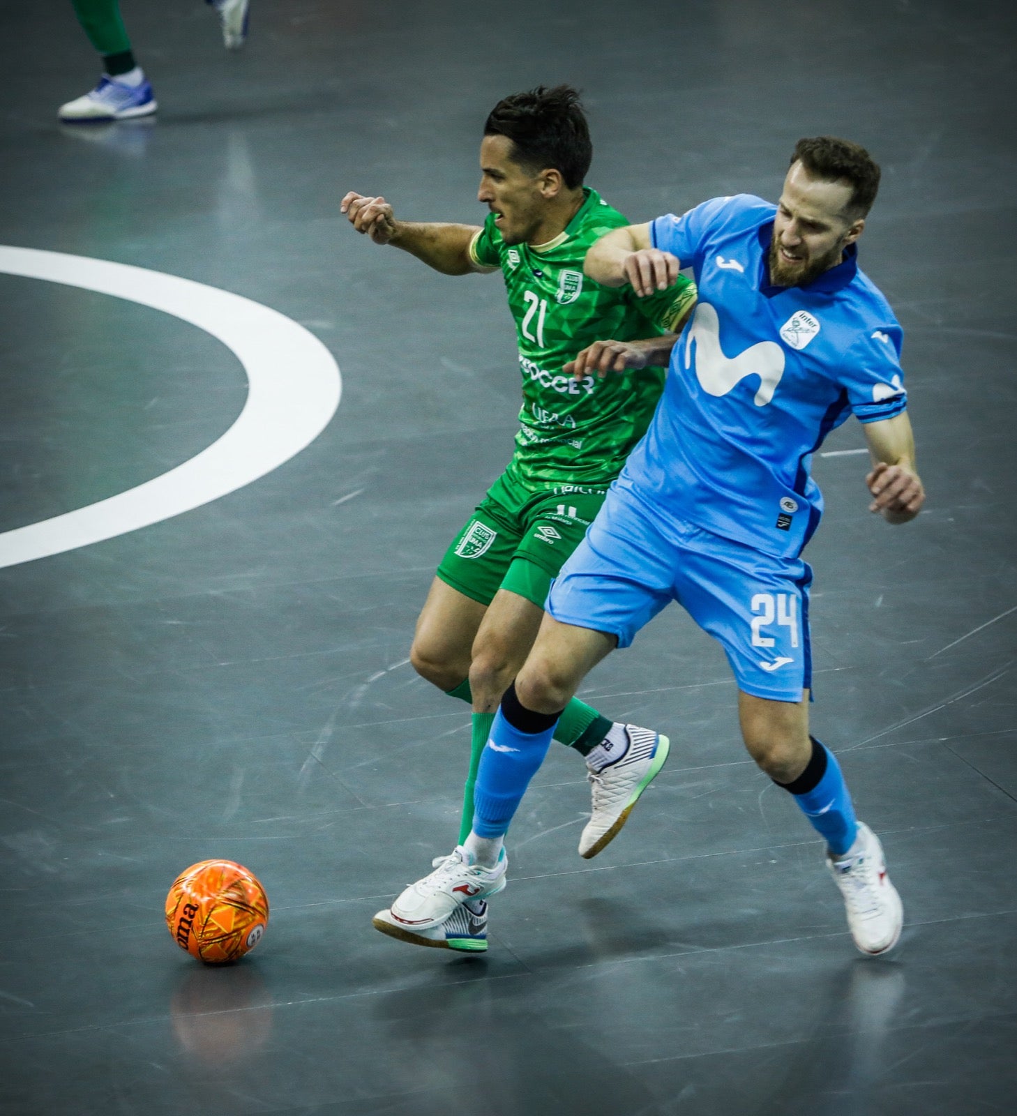 Las imágenes del duelo entre el Movistar y el Antequera