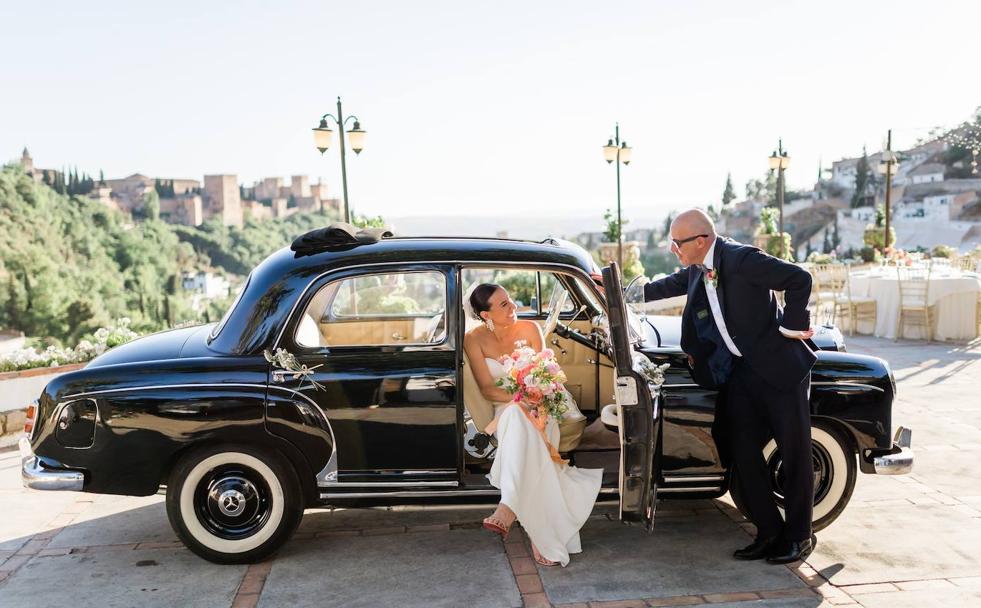 Granada, escenario de bodas de extranjeros: «La visitamos y supimos que nos casaríamos aquí»