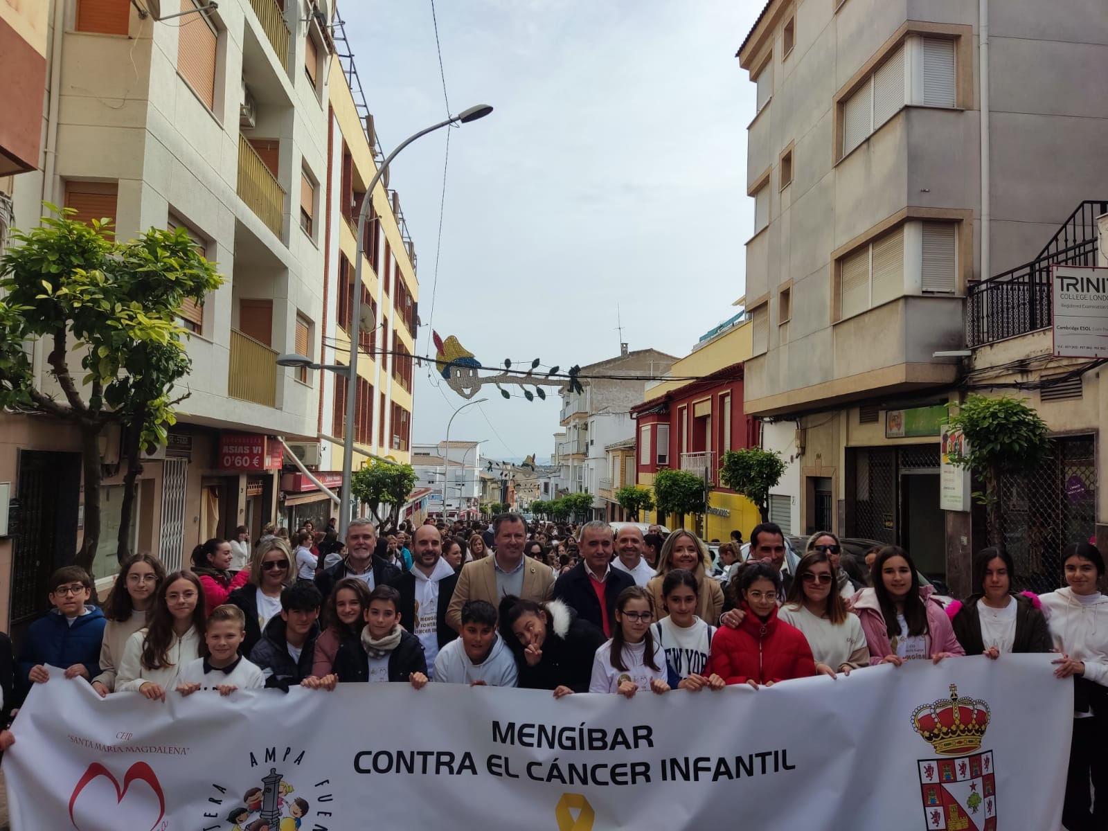 Marcha Contra el Cáncer Infantil en Mengíbar para visibilizar la urgencia de buscar soluciones