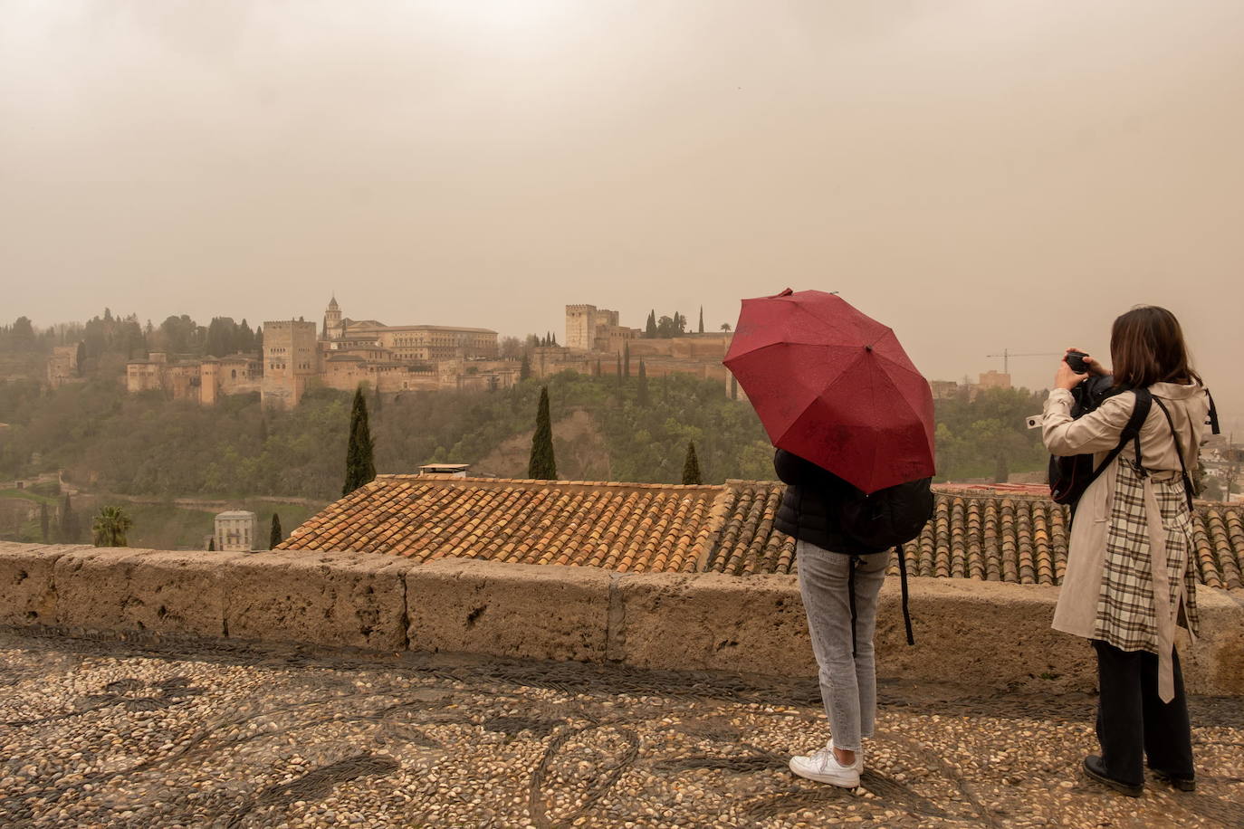 Las provincias de Andalucía que se verán afectadas por la calima esta semana