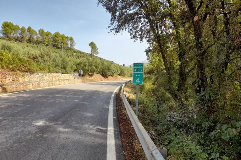 Adjudicada la obra para mejorar el trazado de la carretera A-317, que salvará el cauce de los ríos Orcera y Trujala