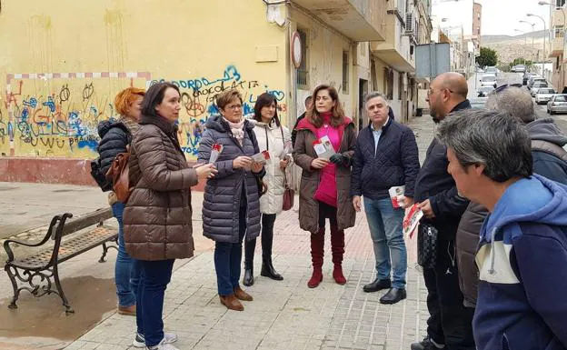 El PSOE denuncia el «tremendo abandono» de La Fuentecica