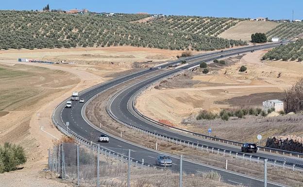 Las obras de construcción del acceso directo a Geolit superan el 50%