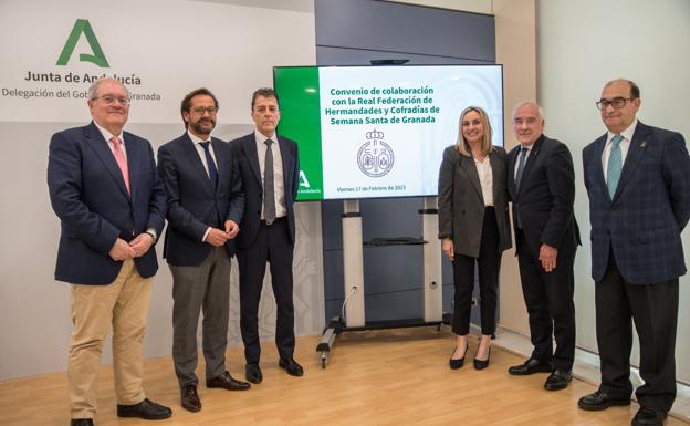 Metro de Granada se convierte en patrocinador de la Real Federación de Hermandades y Cofradías