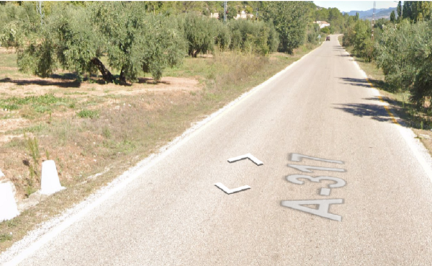 Un motorista fallece en Segura de la Sierra tras un choque con una furgoneta