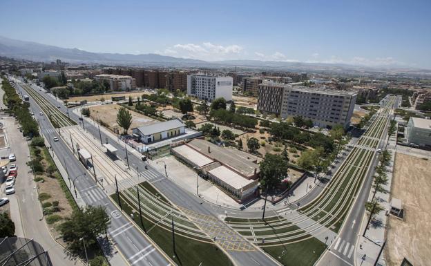 Atropellado un ciclista junto al parque de Bomberos de Almanjáyar