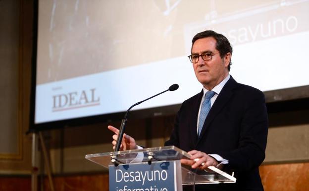 Antonio Garamendi: «Los empresarios somos la solución y no el problema»