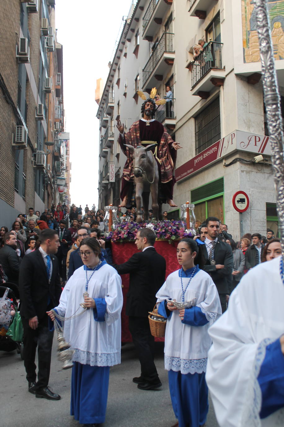 La Borriquilla le da la bienvenida a la Cuaresma en la capital