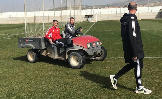 José Callejón finaliza el entrenamiento lesionado