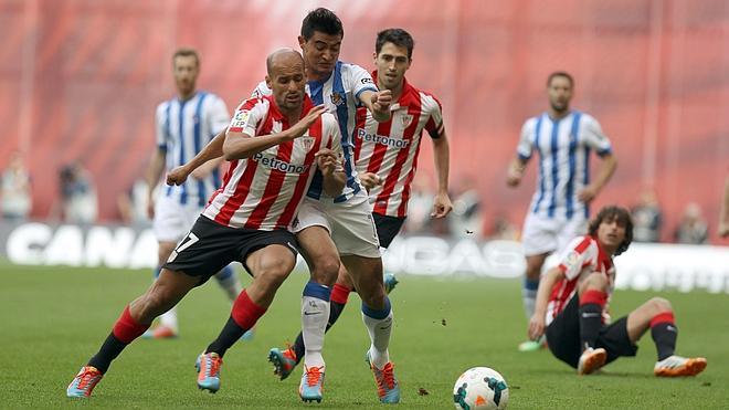 Reparto de puntos en el primer derbi en San Mamés