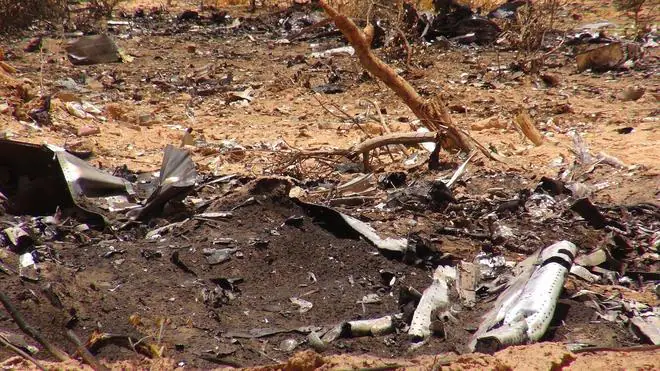 La grabación de la cabina del avión siniestrado en Malí es ininteligible