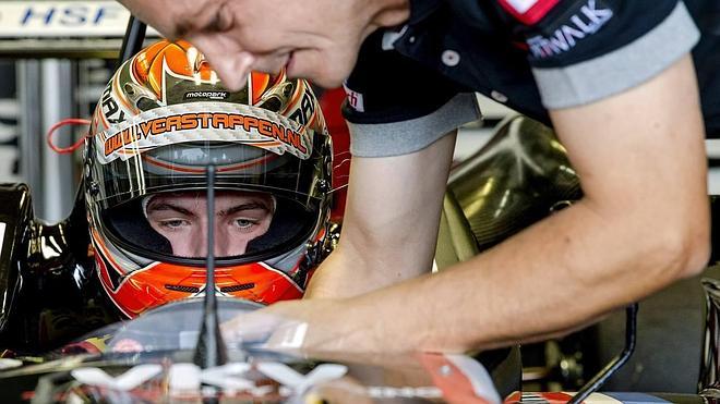 Max Verstappen, de 16 años, será el piloto más joven de Fórmula 1