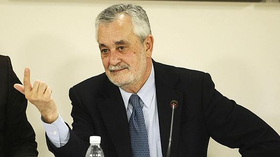 Griñán pide personarse también y declarar por los ERE