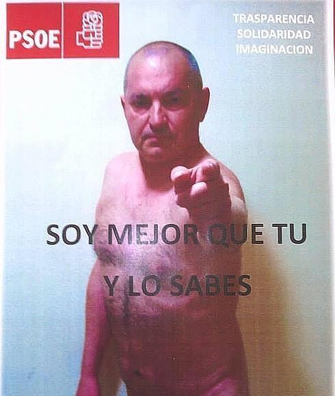 El candidato del PSOE en Meruelo decide taparse