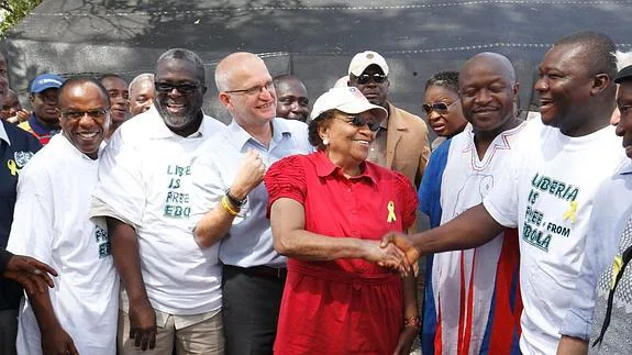 La OMS declara a Liberia libre de ébola