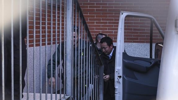 Declaran ante la juez los seis detenidos del ICBC chino