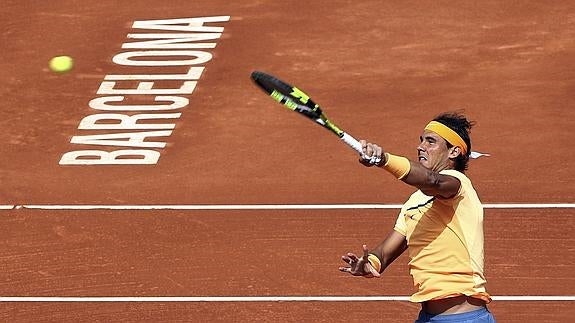 Nadal, un huracán ante Montañés