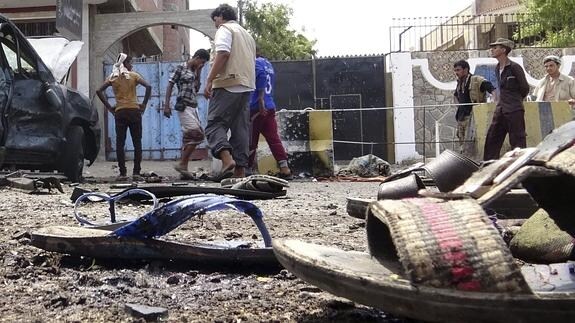 Al menos 41 muertos en dos atentados contra aspirantes a ingresar en el Ejército yemení