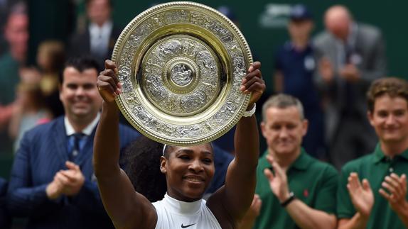 Serena reina en Wimbledon