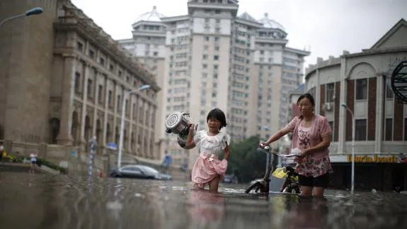 Los temporales que azotan China se cobran más de 230 muertos