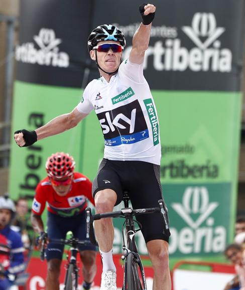 Froome avisa a Quintana en Peña Cabarga