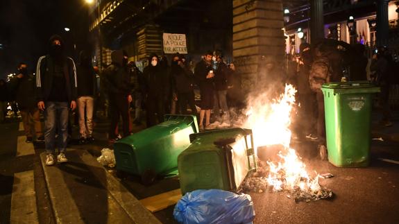 Disturbios en Francia en dos nuevas protestas contra la violencia policial