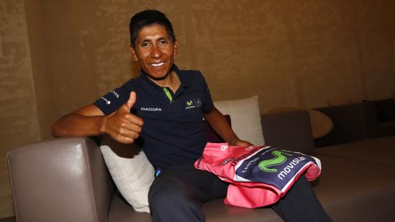 Quintana ve «difícil» mantener el liderato en la contrarreloj