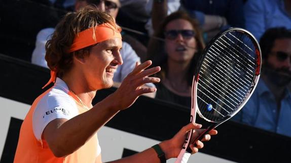 Zverev sorprende a Djokovic en la final de Roma