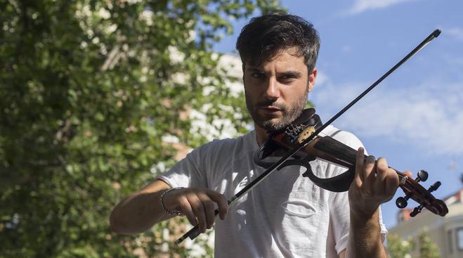 Reguetón para violín eléctrico