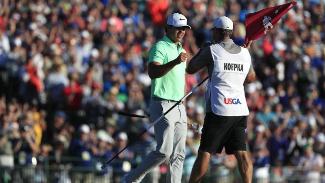 Koepka se une al club de los grandes